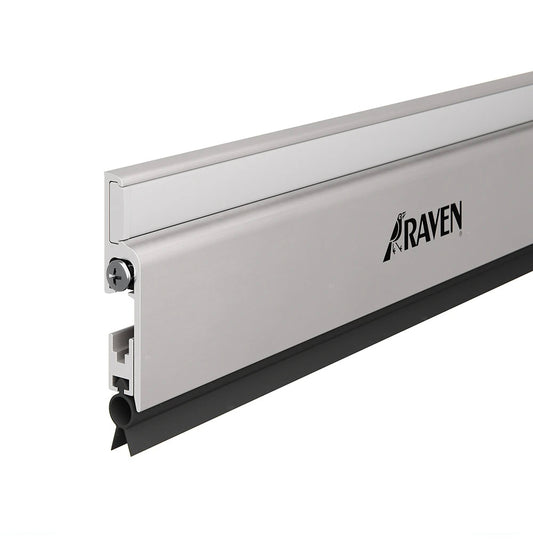 Raven Automatic Noise & Weather Door Bottom Seals 920mm Clear Anodised RP60