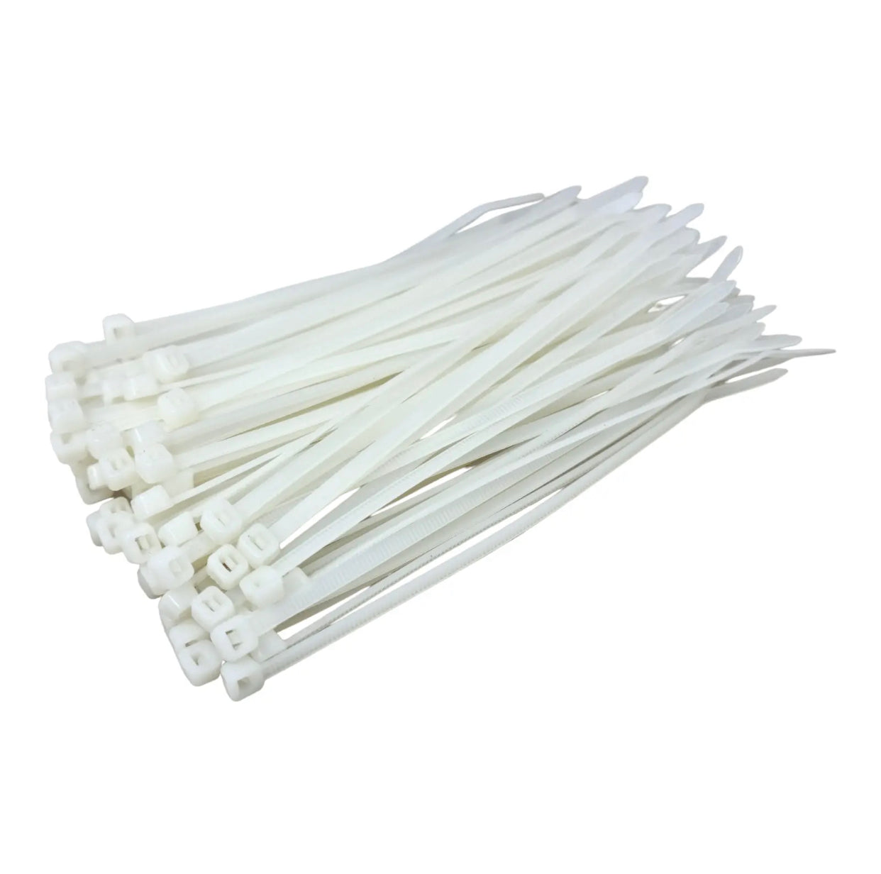 Nylon CABLE TIES 2.5 X 100MM Natural/White Zip Ties Strong Extra Pack Of 100