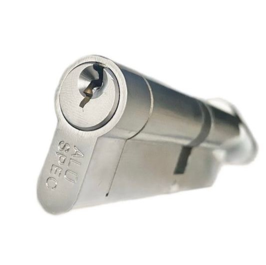 ALU Thumb Turn 80/90/100mm Euro Cylinder Lock With 3 Keys