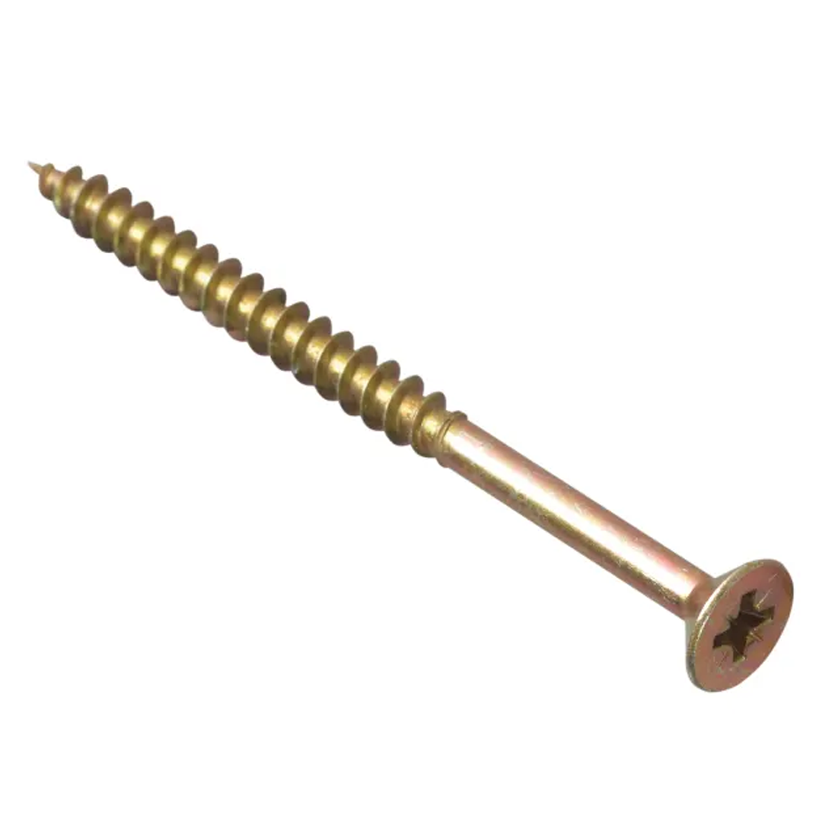 Multipurpose Wood Screws Pozi Countersunk Yzp 100pcs