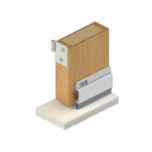 Raven Automatic Noise & Weather Door Bottom Seals 920mm Clear Anodised RP60